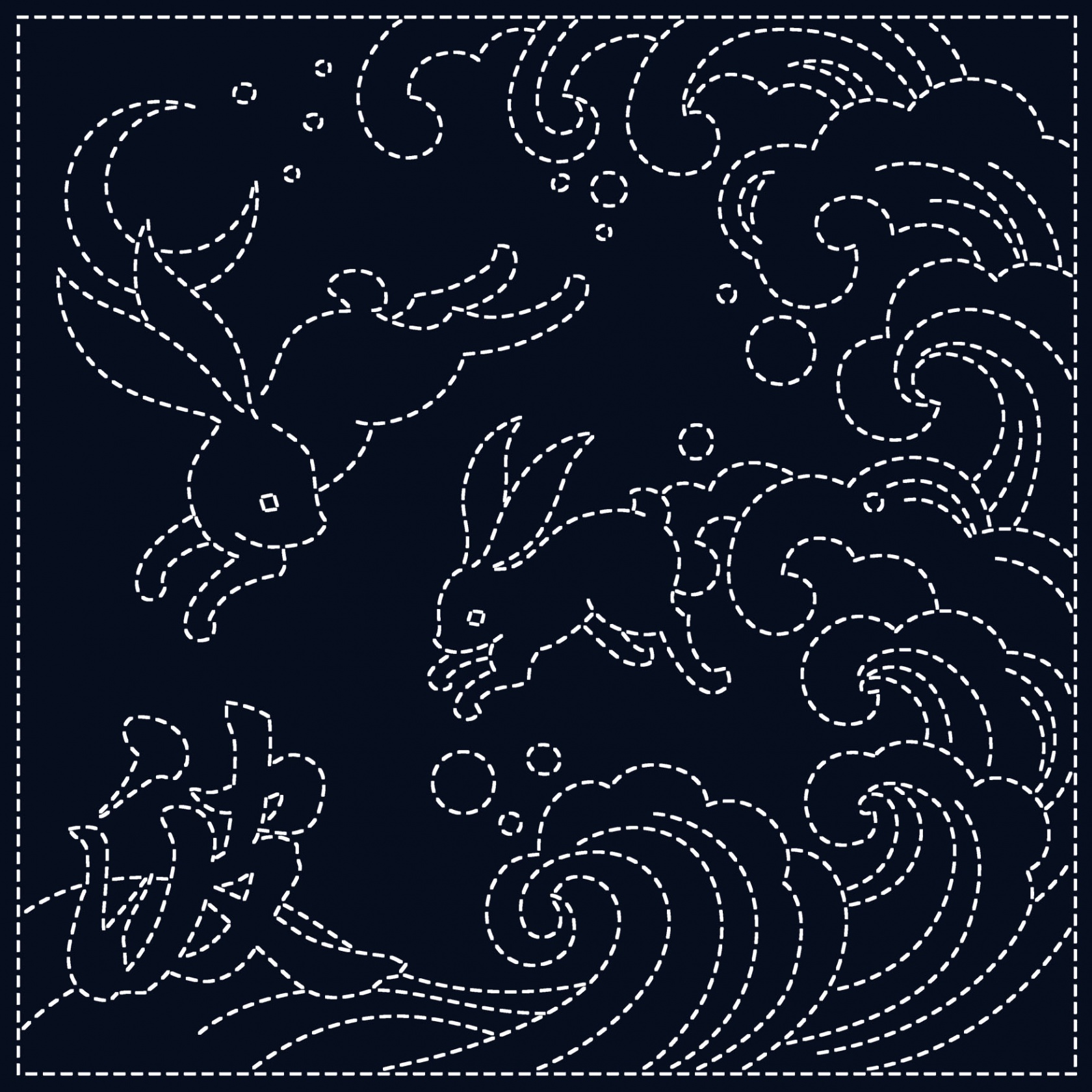 Sashiko Squares 