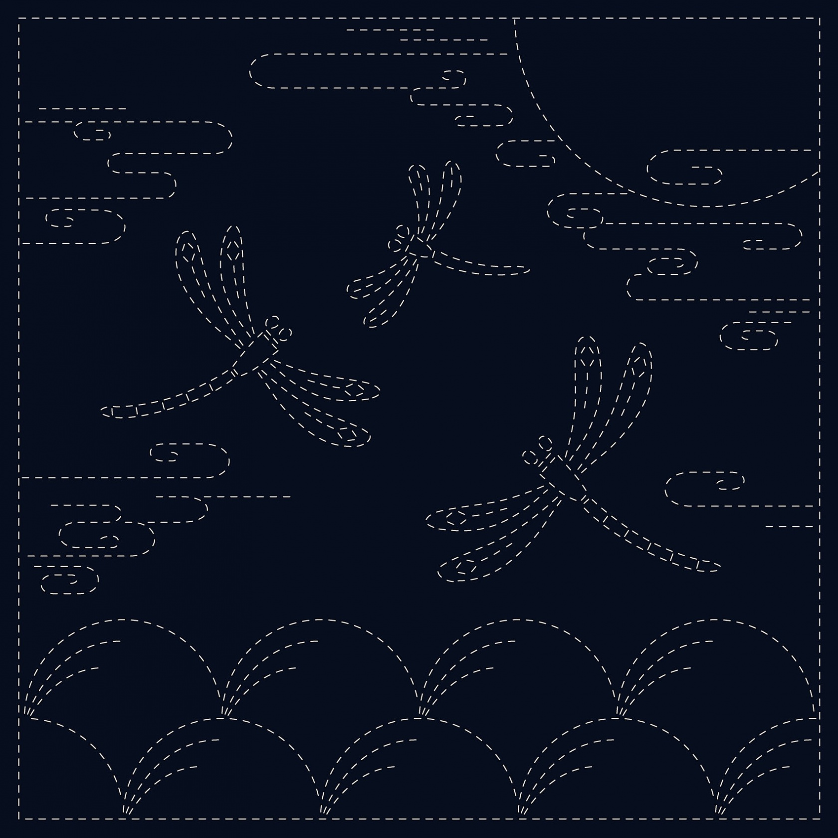 Sashiko Squares 