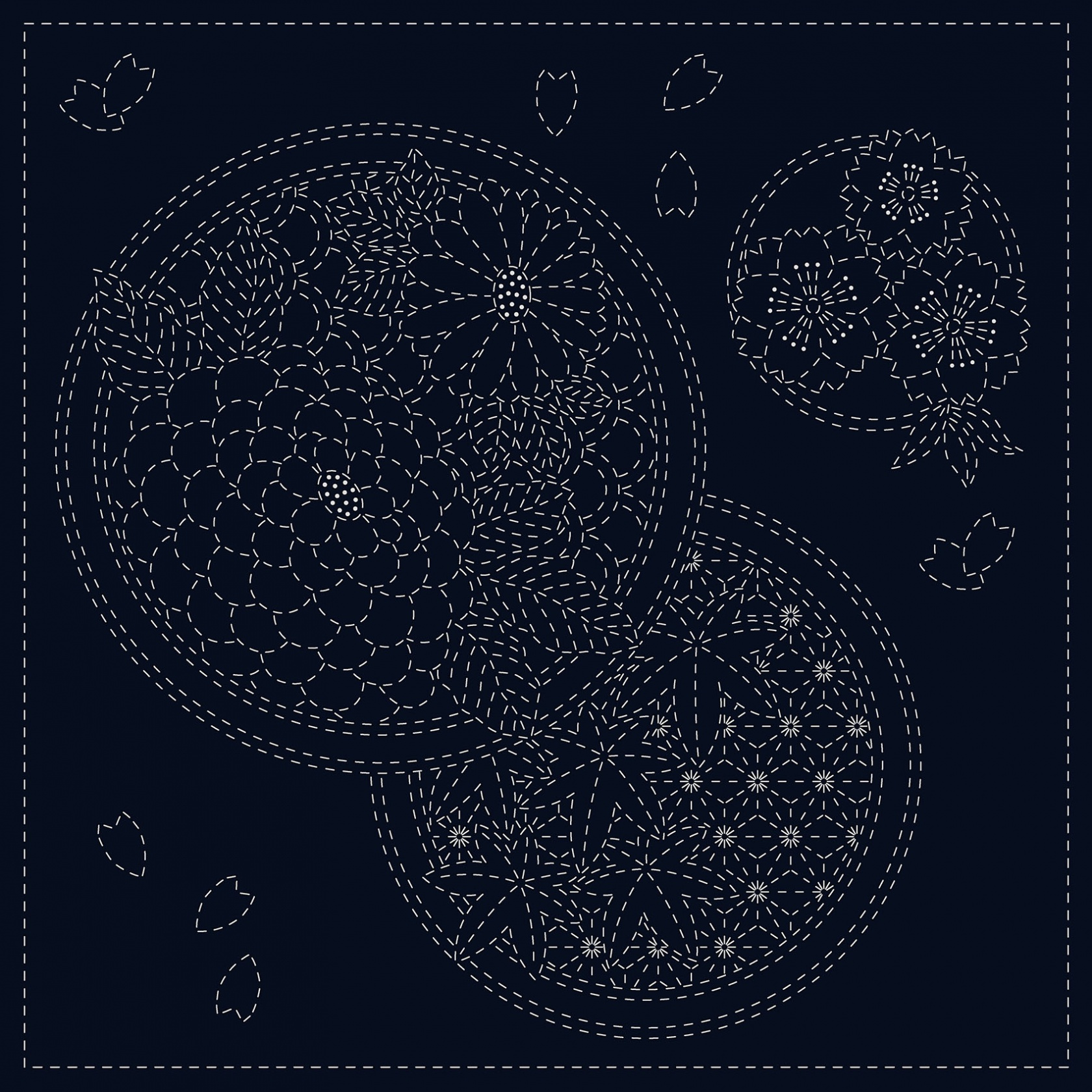 Sashiko Squares 